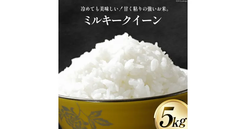 【ふるさと納税】【期間限定発送】 米 令和5年産 ミルキークイーン 5kg [大成農房 山梨県 韮崎市 20742139] お米 おこめ こめ コメ ご飯 ごはん 精米 白米 5キロ 家庭用 国産 期間限定