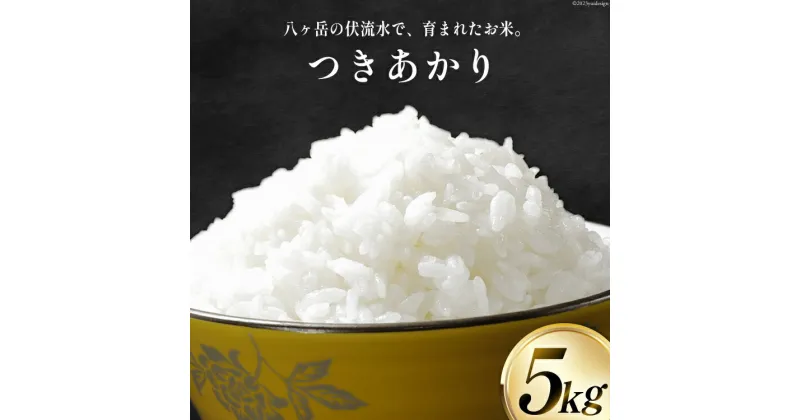 【ふるさと納税】【期間限定発送】 米 令和5年産 つきあかり 5kg [大成農房 山梨県 韮崎市 20742138] お米 おこめ こめ コメ ご飯 ごはん 精米 白米 ツキアカリ 5キロ 家庭用 国産 期間限定