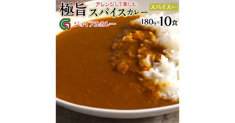 【ふるさと納税】アレンジして楽しむジョイアルスパイスカレー ふるさと納税 カレー レトルト スパイスルー 笛吹市 ギフト 贈り物 プレゼント 山梨県 送料無料 118-005