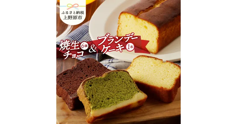 【ふるさと納税】 ＼しっとりふわふわな新触感スイーツ♪／ 焼き菓子 詰め合わせ 焼生チョコ 6個セット ブランデーケーキ 洋菓子 スイーツ おやつ デザート お取り寄せ お土産 贈り物 ギフト プレゼント 送料無料 ※沖縄県、離島不可 山梨県 上野原市