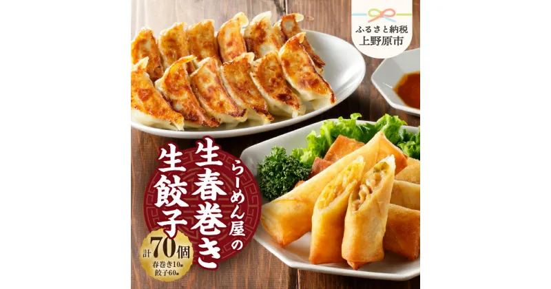 【ふるさと納税】 冷凍生餃子 餃子 生春巻き 春巻き タレ付 一品料理 人気 一徹堂 食感 歯ごたえ 中華料理 パリパリ 贈答 贈り物 プレゼント 送料無料 山梨県 上野原市