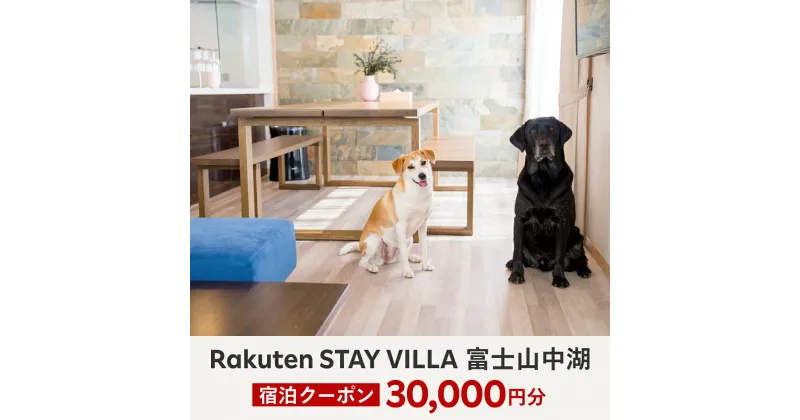 【ふるさと納税】Rakuten STAY VILLA 富士山中湖 宿泊クーポン (30,000円分) ふるさと納税 楽天ステイ 宿泊 ヴィラ リゾート 貸し切り YAL002