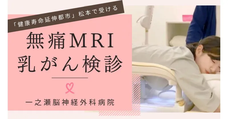 【ふるさと納税】無痛 MRI 乳がん 検診 チケット 1枚 | 健康 検査 女性 母 早期発見 体験 医療 健康診断 病院 長野県 松本市