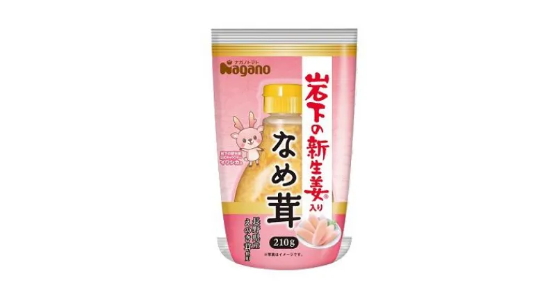 【ふるさと納税】岩下の新生姜入りなめ茸ボトル入り210g×10本｜ふるさと納税 信州産 長野県 きのこ なめ茸 ごはん ボトル キノコ 松本市 生姜 ショウガ