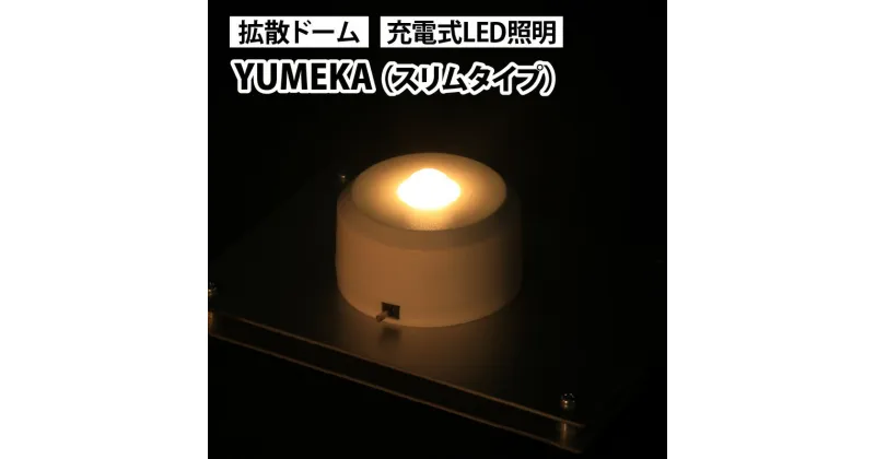 【ふるさと納税】YUMEKA（スリムタイプ） | 照明 LED ライト インテリア