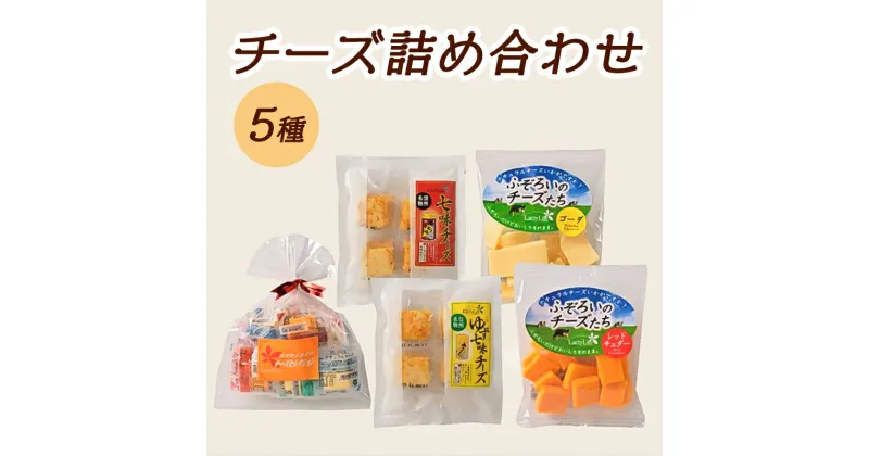 【ふるさと納税】5種のチーズ詰め合わせおつまみ 詰め合わせ セット 長野 信州 小諸　乳製品・加工食品・チーズ・盛り合わせ