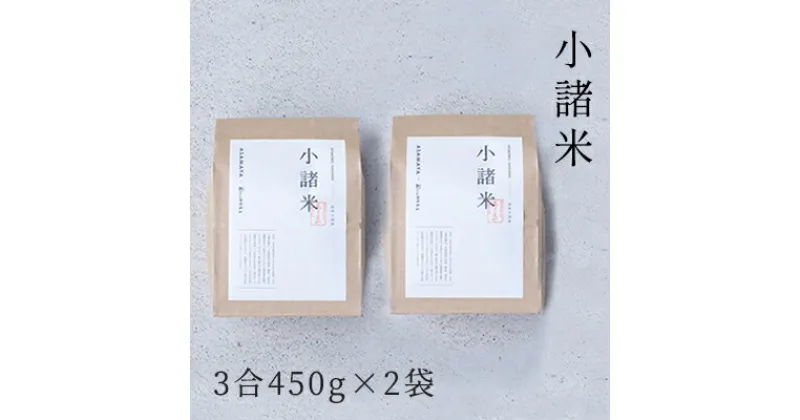 【ふるさと納税】小諸米 約450g×2袋　 ブレンド米 お米 ご飯 白米 コシヒカリ あきたこまち ひとめぼれ ブレンド お米マイスター 主食 炭水化物