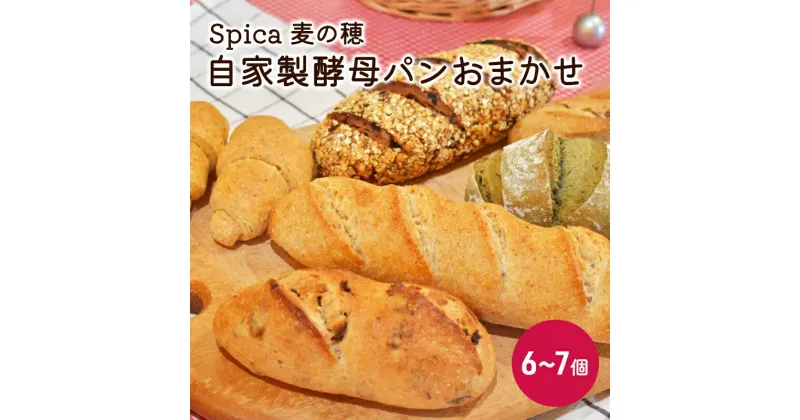 【ふるさと納税】自家製酵母パンおまかせ6～7個セット　 ベーカリー ドイツ こだわり 美味しい 完全自給 植物性乳酸菌 食べやすい i蒸し焼き しっとり 酸味 冷凍 おすすめ