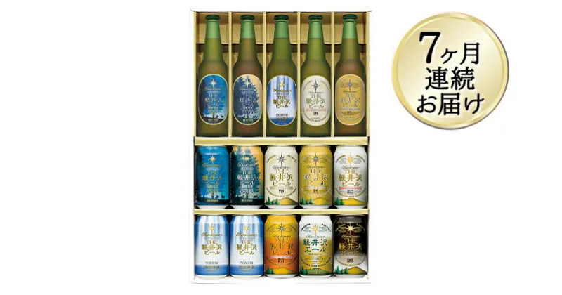 【ふるさと納税】【7カ月定期便】THE軽井沢ビールセット 9種 飲み比べギフト【 軽井沢ブルワリー ビール 地ビール お酒 酒 缶ビール 350ml プレゼント ギフト お土産 父の日 アウトドア スポーツ観戦 家飲み 詰め合わせ お中元 お歳暮 長野県 佐久市 】