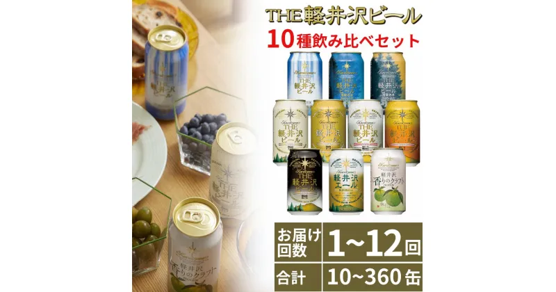 【ふるさと納税】 THE軽井沢ビール 10種 20本 飲み比べ ギフトセット 【 軽井沢ブルワリー クラフトビール 地ビール ビール 缶ビール お中元 お歳暮 母の日 父の日 家飲み おすすめ お取り寄せ 内祝い ギフト 送料無料 晩酌 長野県 佐久市 軽井沢 ギフト に是非 】