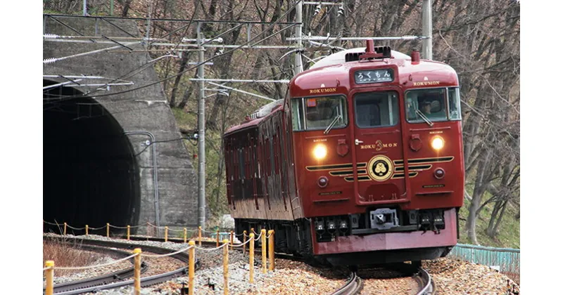 【ふるさと納税】 観光列車 「 ろくもん 」 選べるプラン (食事付きプラン)【1名様】｜ 観光 列車 電車 旅行 旅 千曲市 長野県