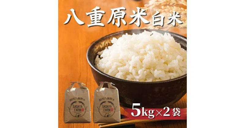 【ふるさと納税】令和6年産八重原米新米予約 精米 10kg (5kg×2袋) お米 コシヒカリ白米 美味しい 甘い ギフト お中元 お歳暮 自宅用 家庭用 国産長野県東御市